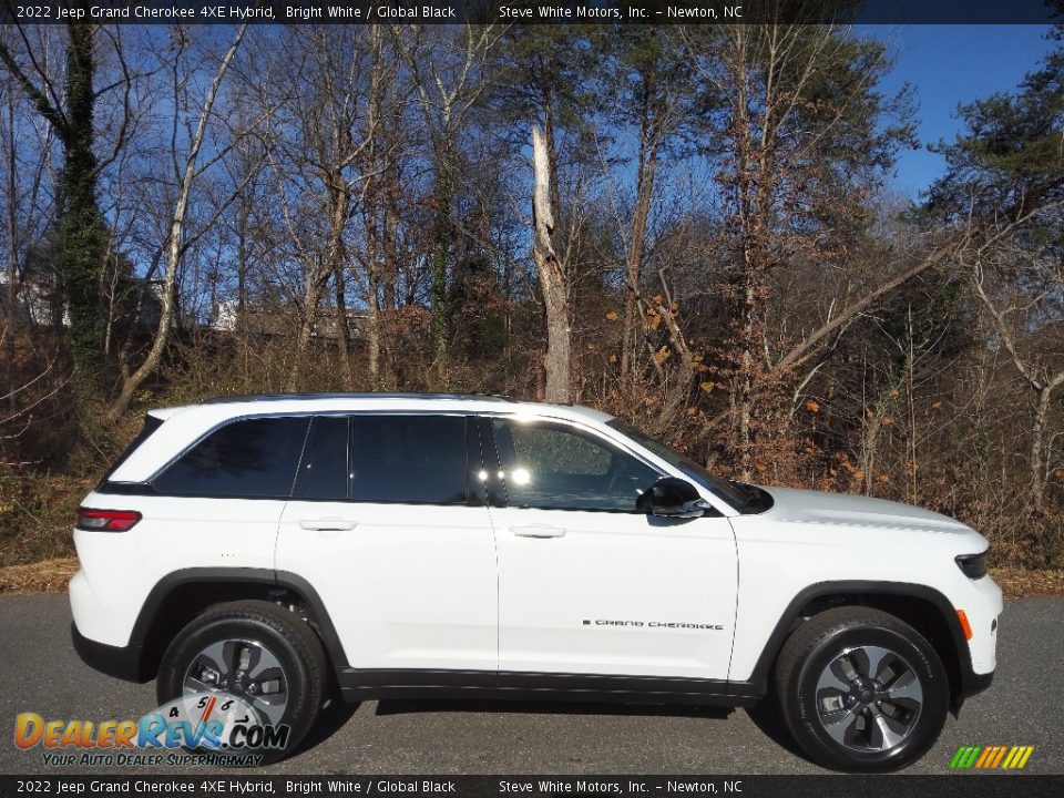 Bright White 2022 Jeep Grand Cherokee 4XE Hybrid Photo #8