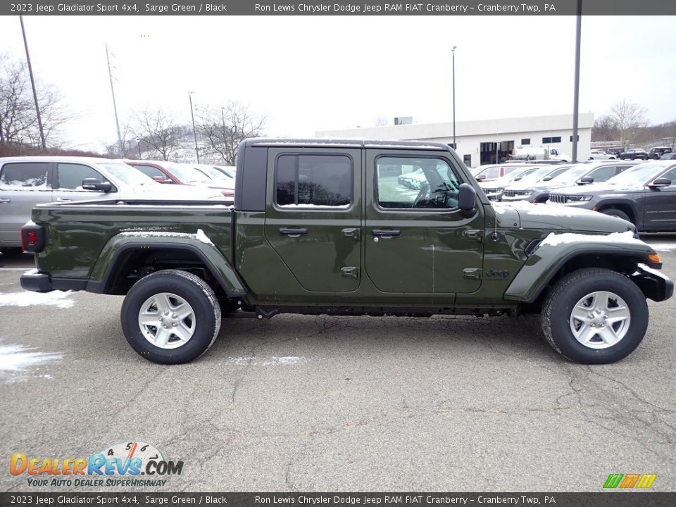 2023 Jeep Gladiator Sport 4x4 Sarge Green / Black Photo #6