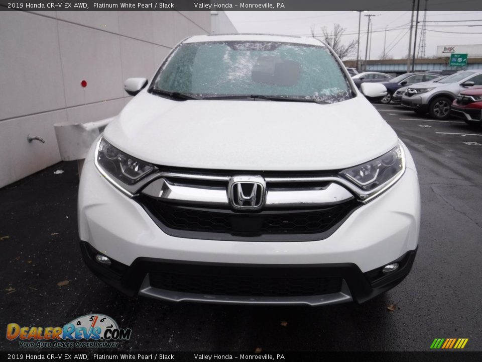 2019 Honda CR-V EX AWD Platinum White Pearl / Black Photo #5