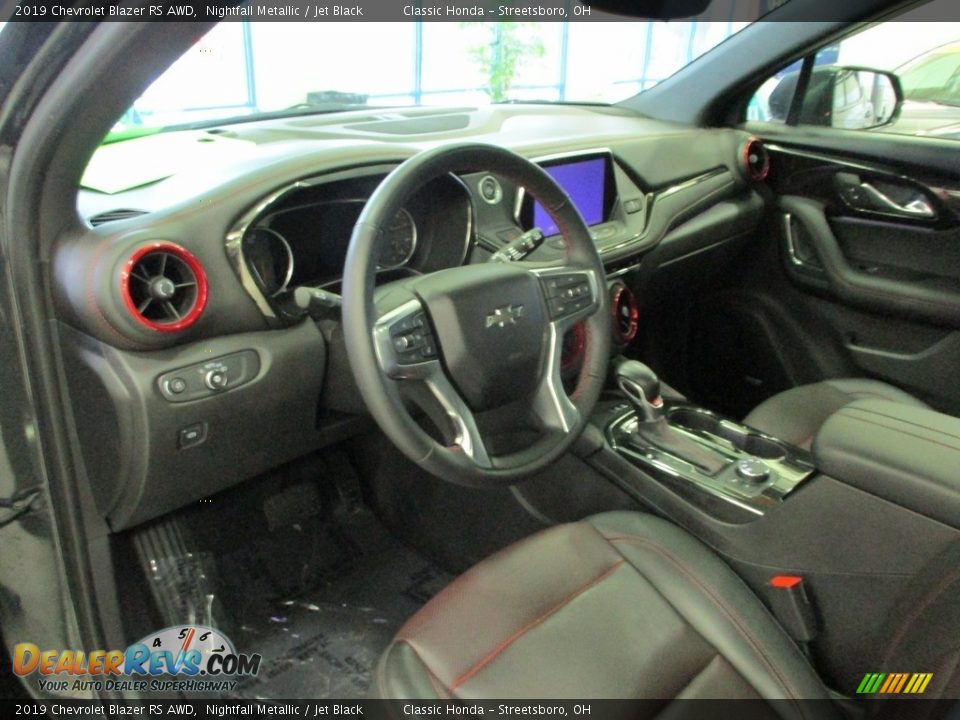 2019 Chevrolet Blazer RS AWD Nightfall Metallic / Jet Black Photo #28