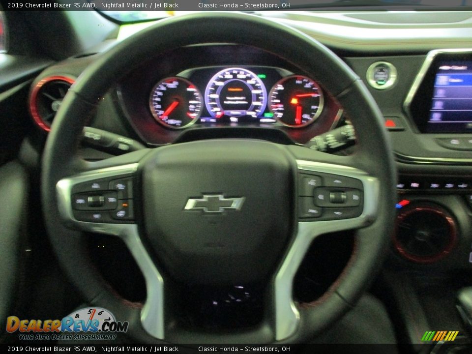 2019 Chevrolet Blazer RS AWD Nightfall Metallic / Jet Black Photo #30