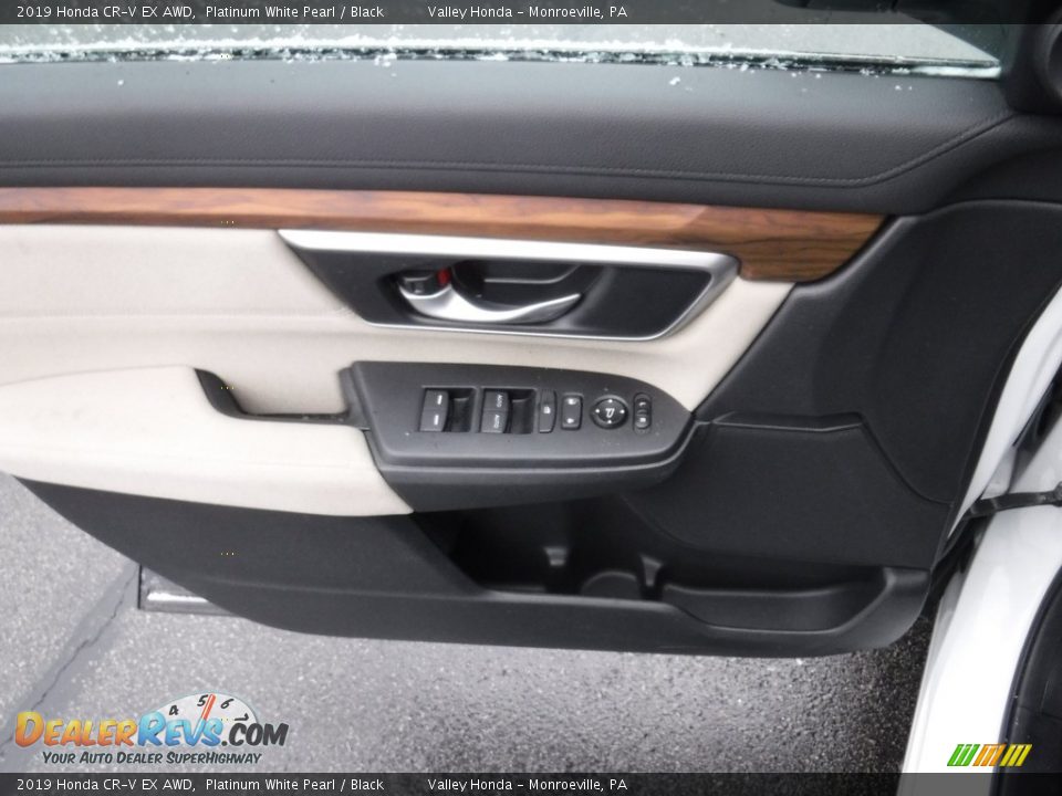 2019 Honda CR-V EX AWD Platinum White Pearl / Black Photo #12