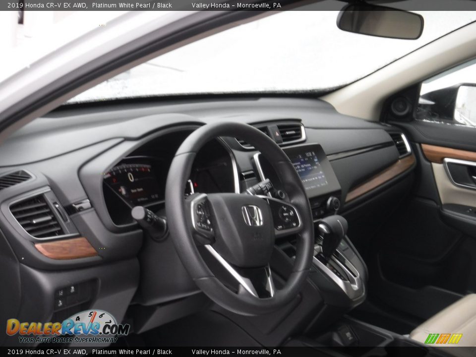 2019 Honda CR-V EX AWD Platinum White Pearl / Black Photo #13