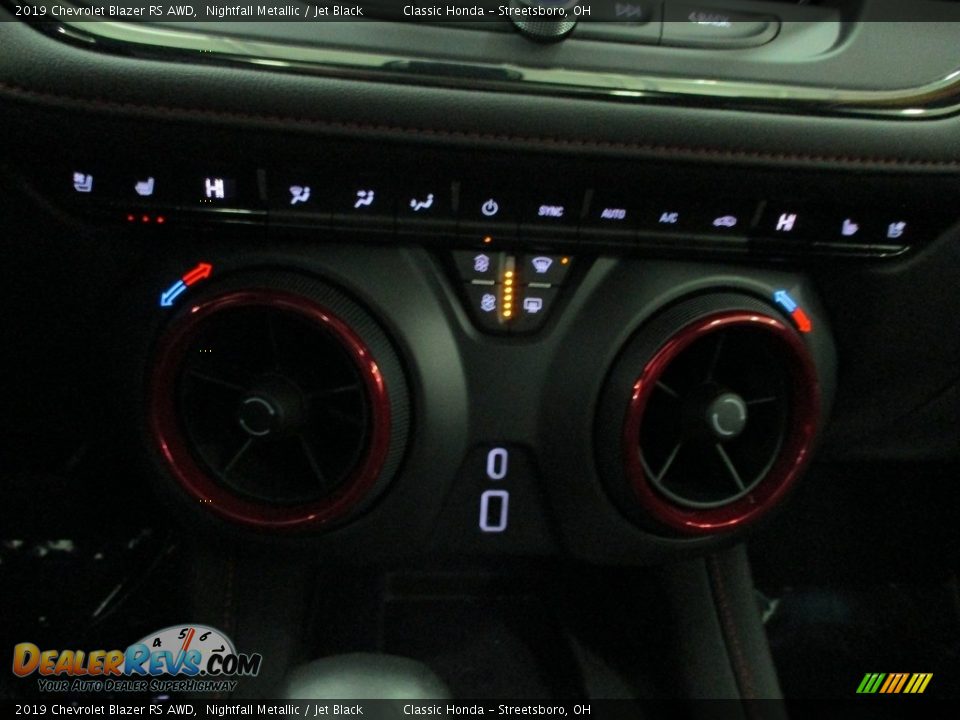 2019 Chevrolet Blazer RS AWD Nightfall Metallic / Jet Black Photo #36