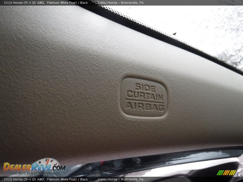 2019 Honda CR-V EX AWD Platinum White Pearl / Black Photo #18