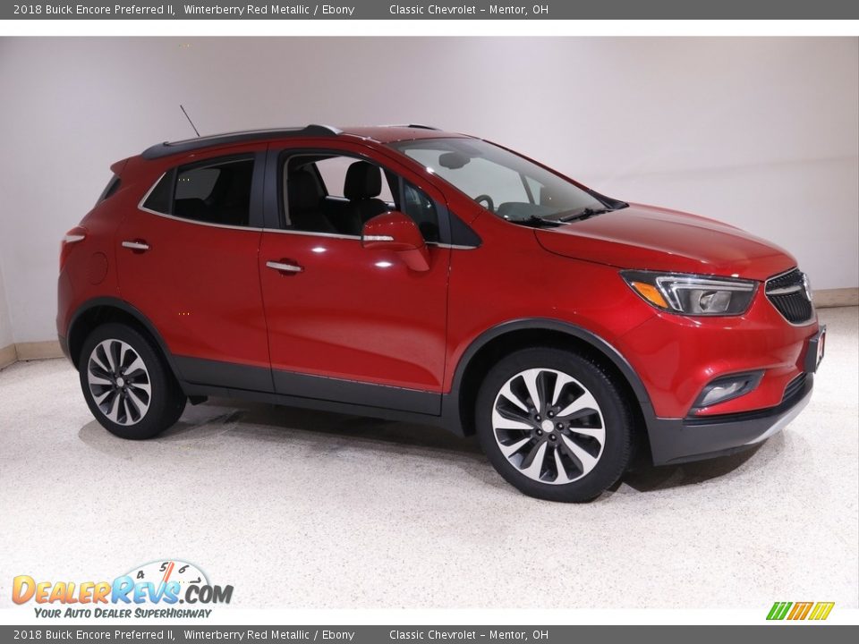 2018 Buick Encore Preferred II Winterberry Red Metallic / Ebony Photo #1