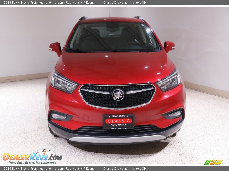 2018 Buick Encore Preferred II Winterberry Red Metallic / Ebony Photo #2