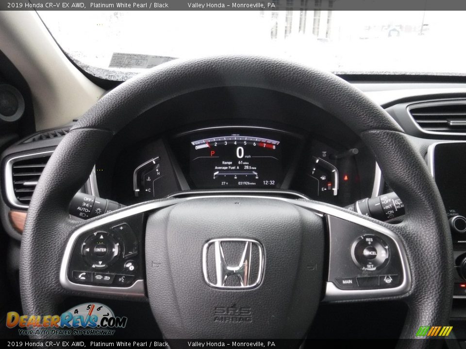 2019 Honda CR-V EX AWD Platinum White Pearl / Black Photo #23