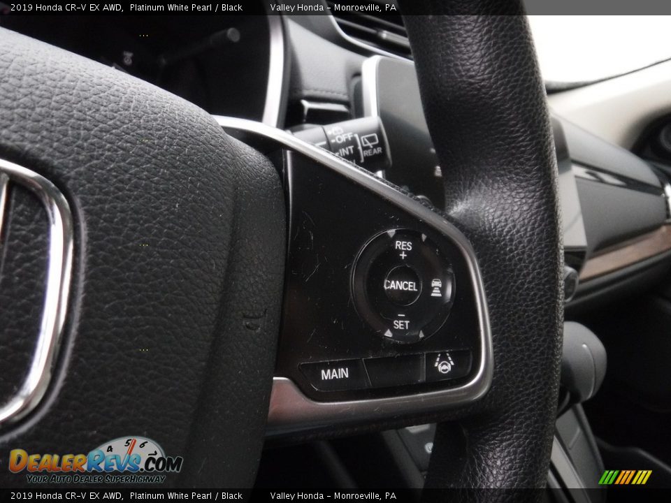 2019 Honda CR-V EX AWD Platinum White Pearl / Black Photo #25