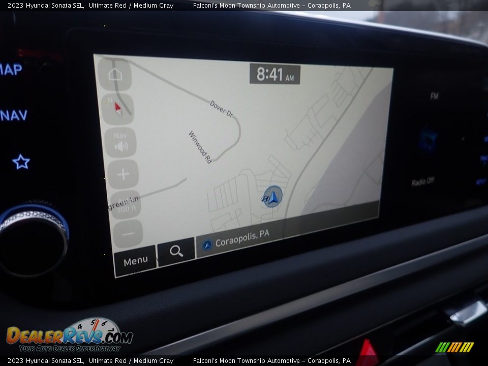 Navigation of 2023 Hyundai Sonata SEL Photo #16