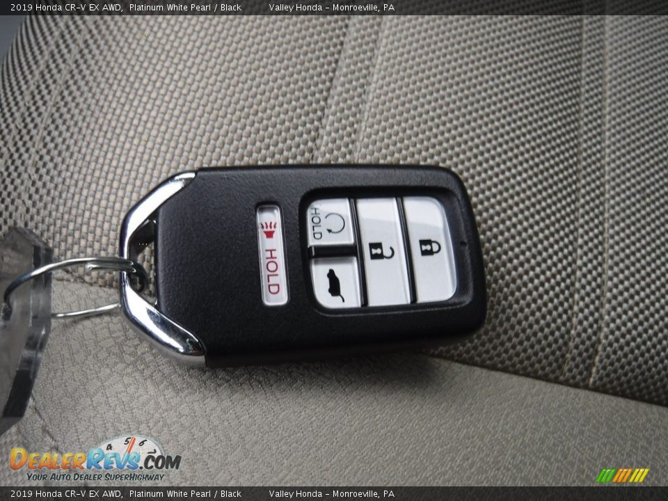 2019 Honda CR-V EX AWD Platinum White Pearl / Black Photo #32