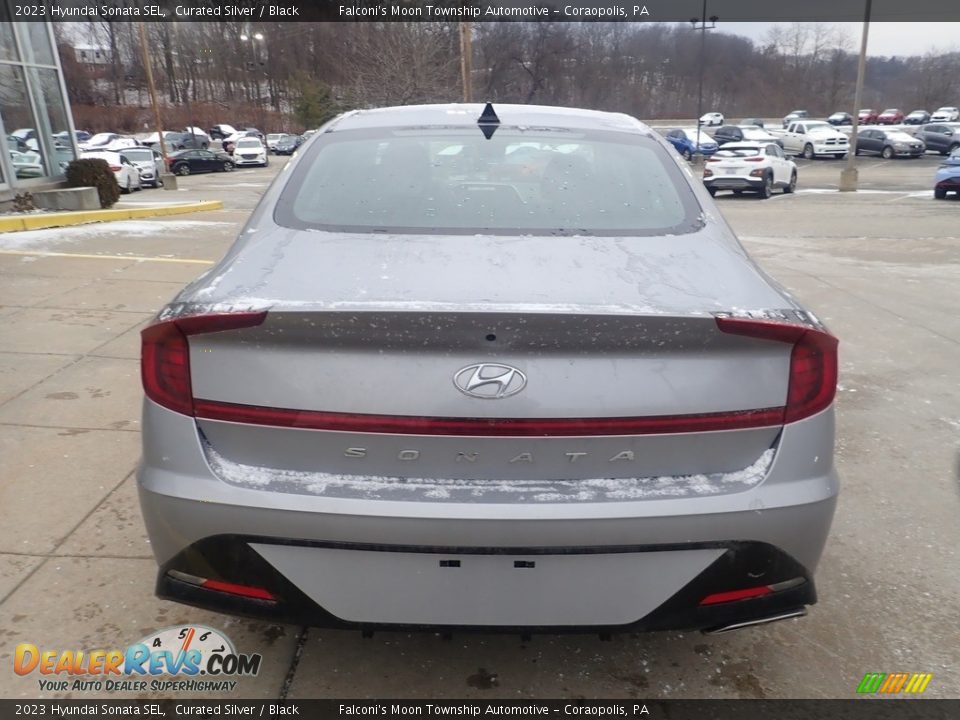 2023 Hyundai Sonata SEL Curated Silver / Black Photo #3