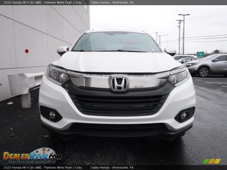 2020 Honda HR-V EX AWD Platinum White Pearl / Gray Photo #5