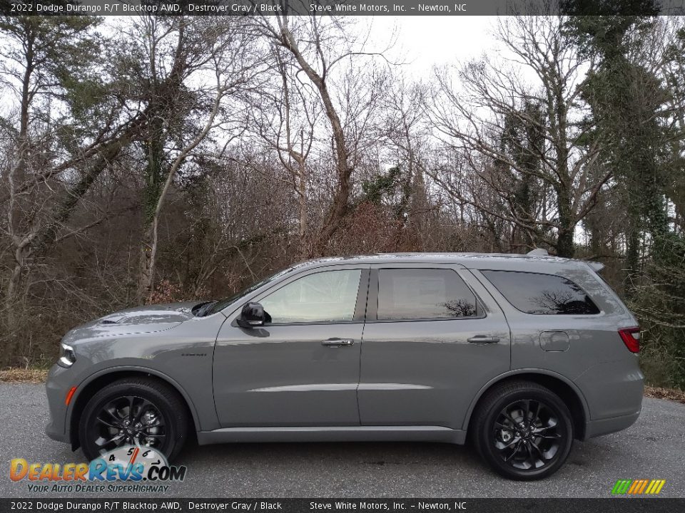 2022 Dodge Durango R/T Blacktop AWD Destroyer Gray / Black Photo #1