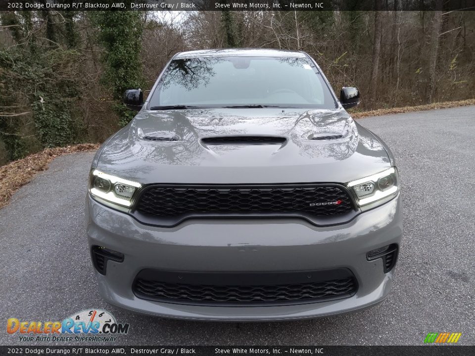 2022 Dodge Durango R/T Blacktop AWD Destroyer Gray / Black Photo #3