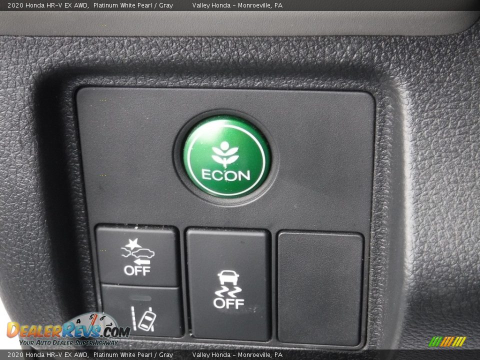 2020 Honda HR-V EX AWD Platinum White Pearl / Gray Photo #14