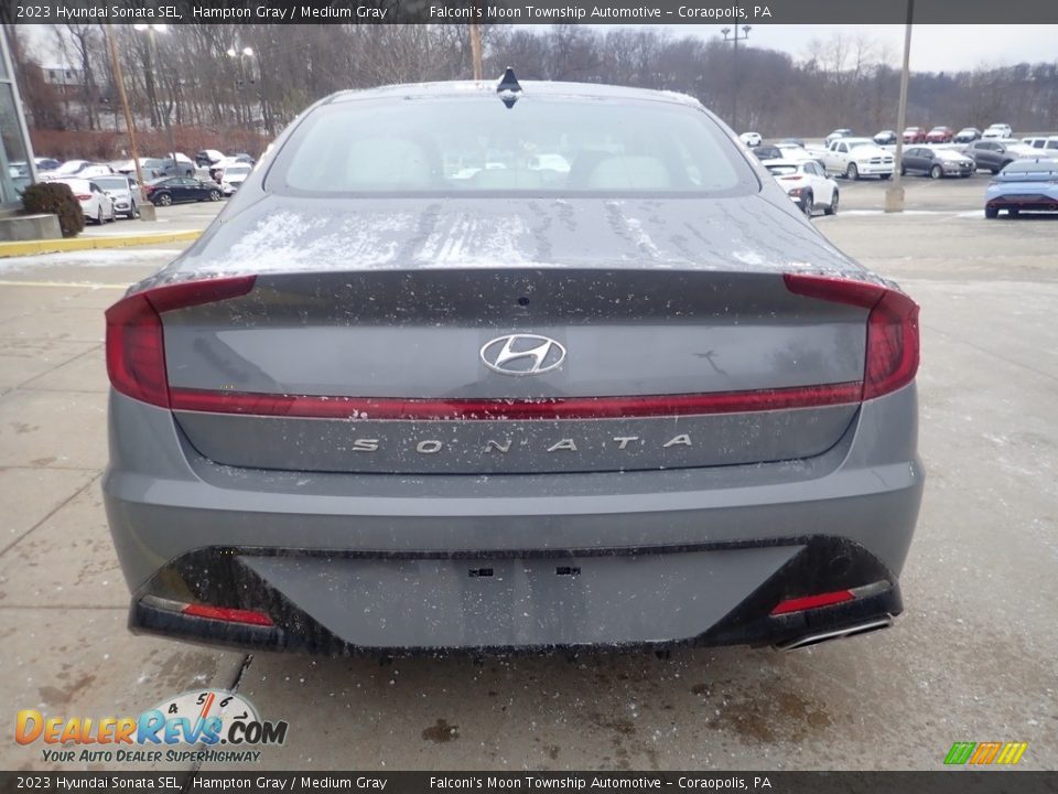 2023 Hyundai Sonata SEL Hampton Gray / Medium Gray Photo #3