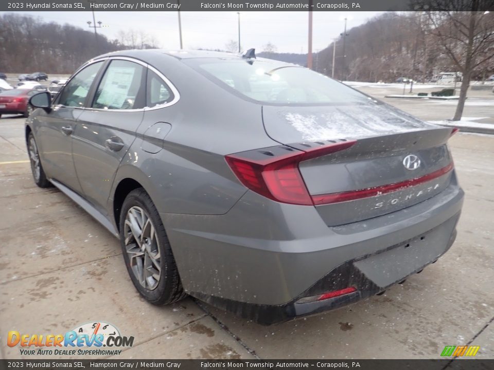 2023 Hyundai Sonata SEL Hampton Gray / Medium Gray Photo #4