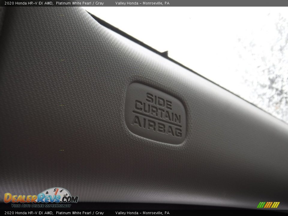 2020 Honda HR-V EX AWD Platinum White Pearl / Gray Photo #21