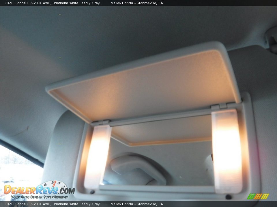 2020 Honda HR-V EX AWD Platinum White Pearl / Gray Photo #23