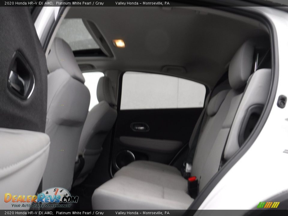 2020 Honda HR-V EX AWD Platinum White Pearl / Gray Photo #24