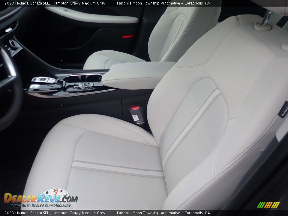 2023 Hyundai Sonata SEL Hampton Gray / Medium Gray Photo #10