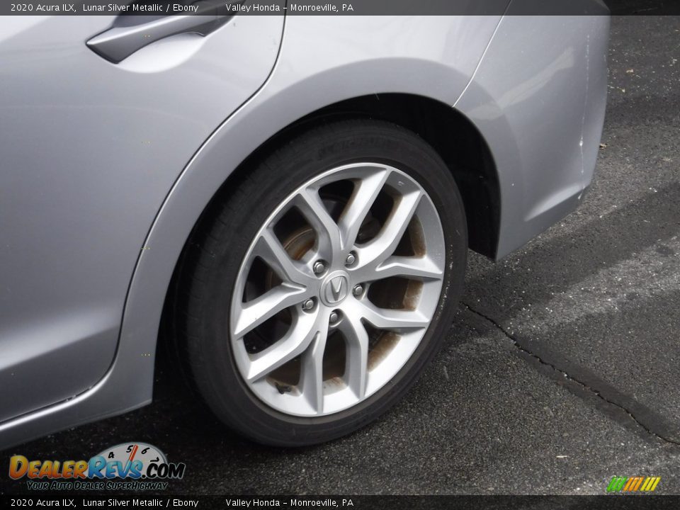 2020 Acura ILX Lunar Silver Metallic / Ebony Photo #3