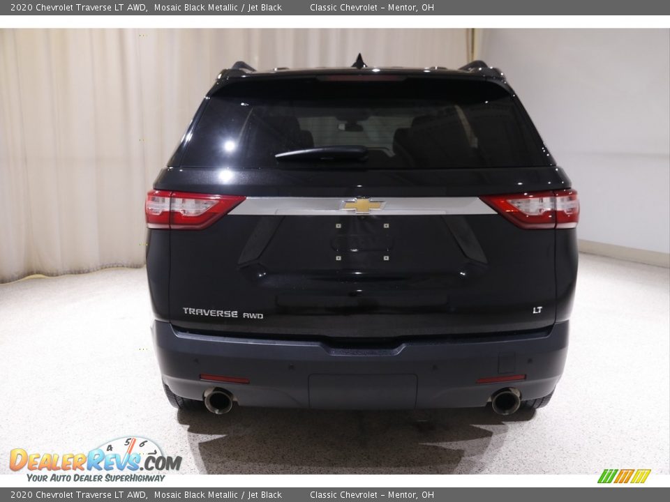 2020 Chevrolet Traverse LT AWD Mosaic Black Metallic / Jet Black Photo #21