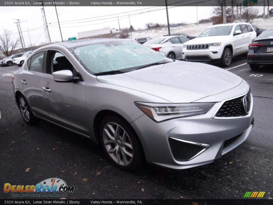 2020 Acura ILX Lunar Silver Metallic / Ebony Photo #5