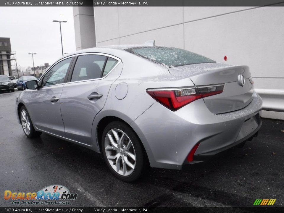 2020 Acura ILX Lunar Silver Metallic / Ebony Photo #8