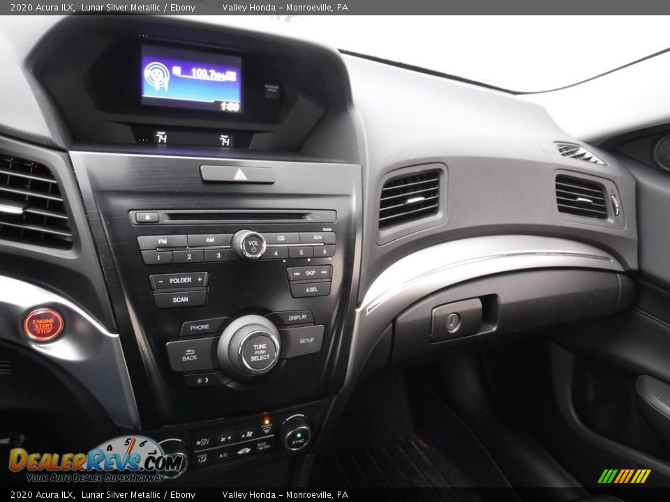 2020 Acura ILX Lunar Silver Metallic / Ebony Photo #18