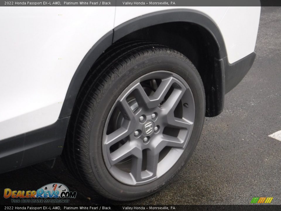 2022 Honda Passport EX-L AWD Platinum White Pearl / Black Photo #3