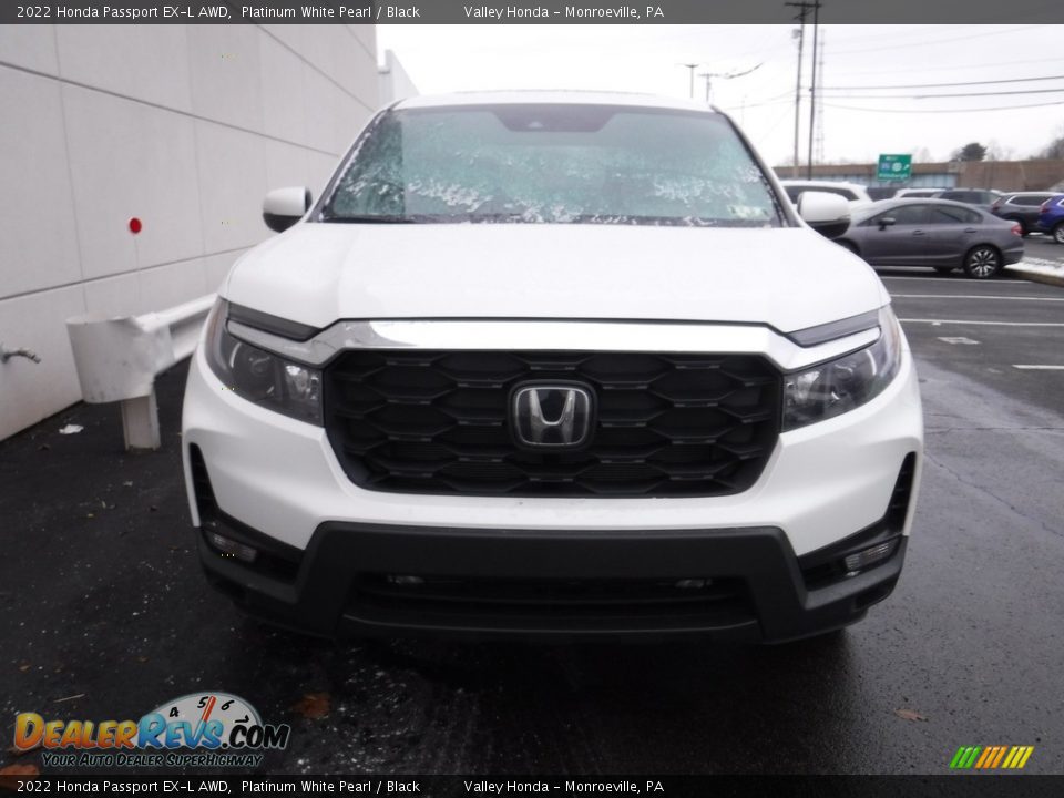 2022 Honda Passport EX-L AWD Platinum White Pearl / Black Photo #5