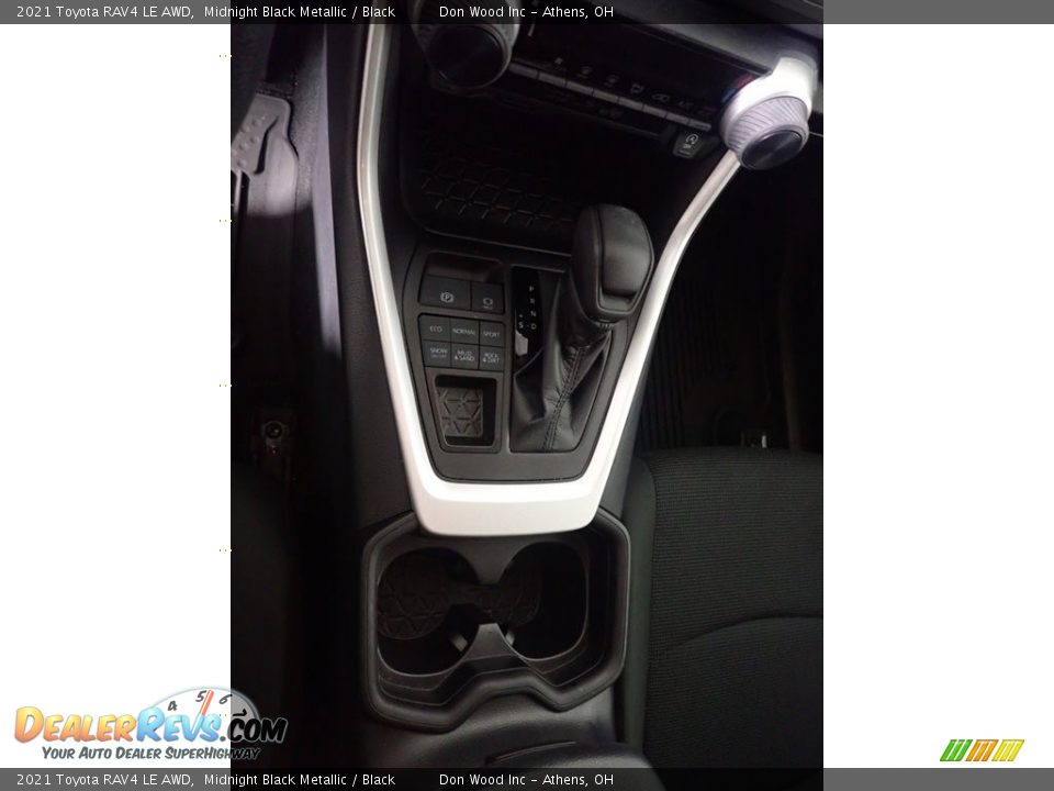 2021 Toyota RAV4 LE AWD Midnight Black Metallic / Black Photo #26