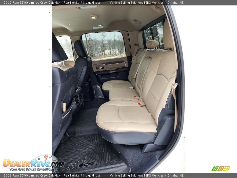 Rear Seat of 2019 Ram 3500 Limited Crew Cab 4x4 Photo #10