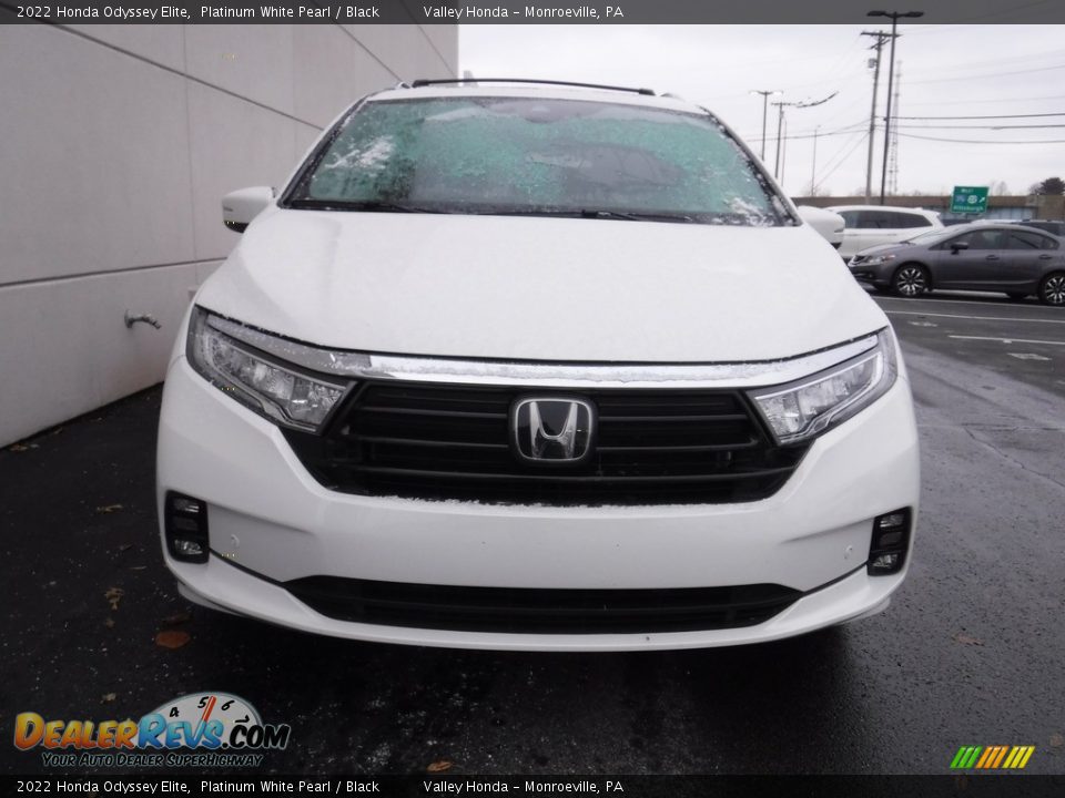 2022 Honda Odyssey Elite Platinum White Pearl / Black Photo #5