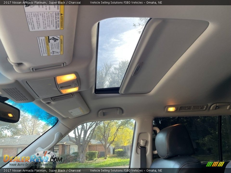 Sunroof of 2017 Nissan Armada Platinum Photo #6