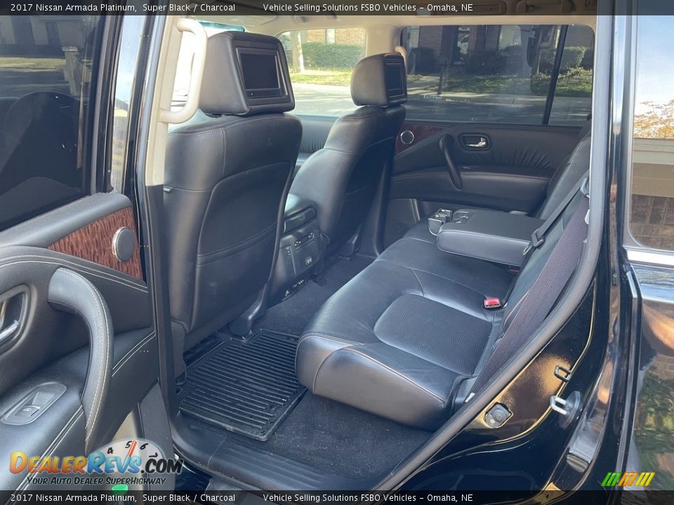 Rear Seat of 2017 Nissan Armada Platinum Photo #9