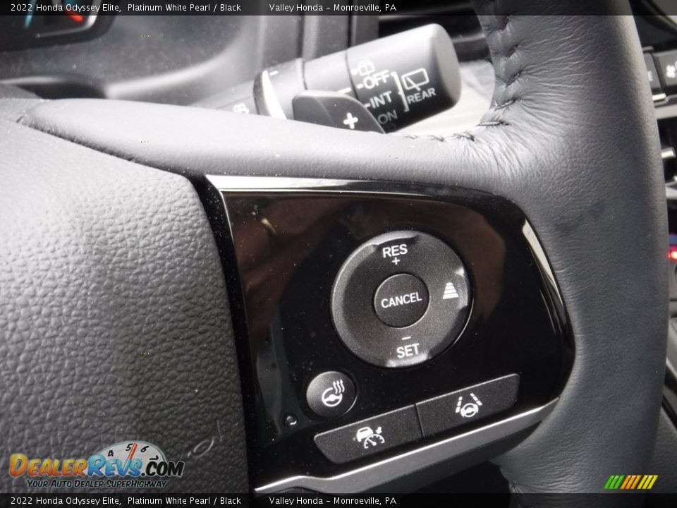 2022 Honda Odyssey Elite Platinum White Pearl / Black Photo #32