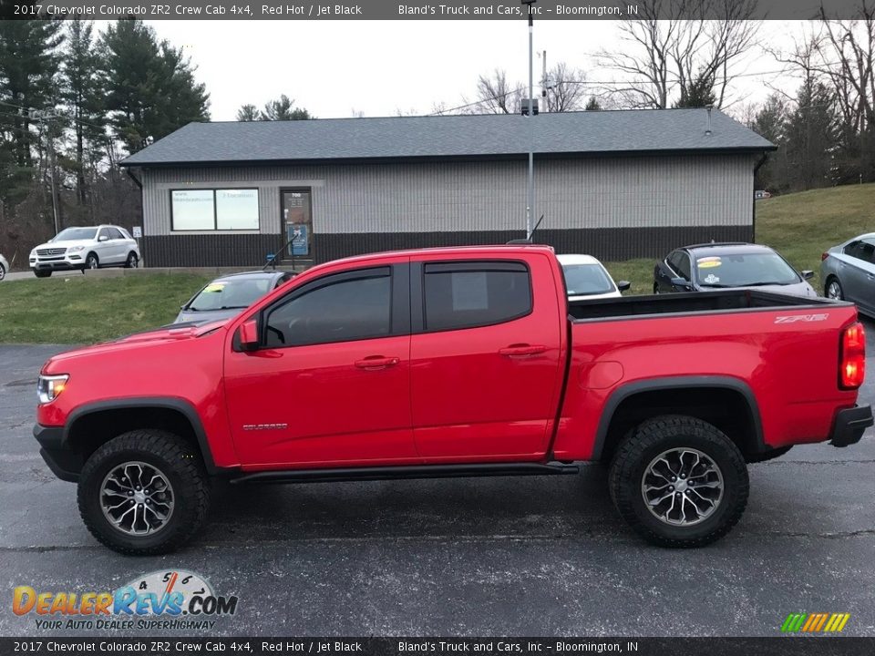 Red Hot 2017 Chevrolet Colorado ZR2 Crew Cab 4x4 Photo #1