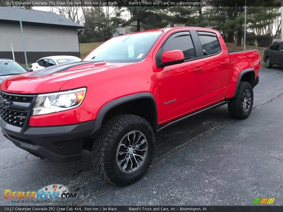 2017 Chevrolet Colorado ZR2 Crew Cab 4x4 Red Hot / Jet Black Photo #2