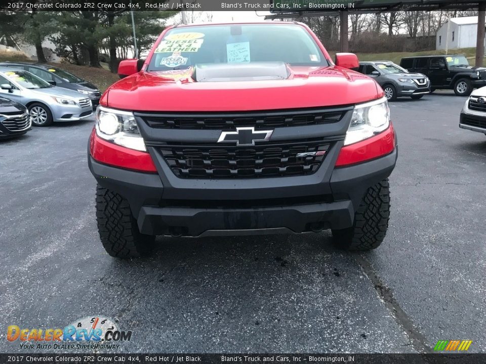 2017 Chevrolet Colorado ZR2 Crew Cab 4x4 Red Hot / Jet Black Photo #5