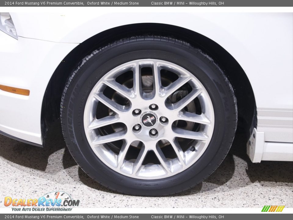 2014 Ford Mustang V6 Premium Convertible Wheel Photo #24