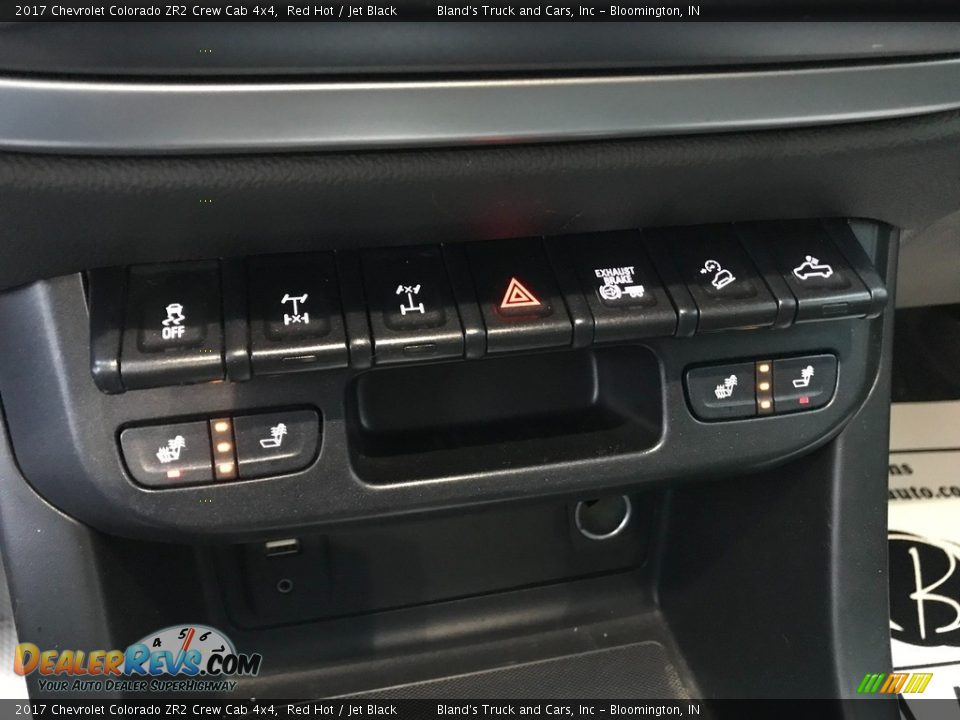2017 Chevrolet Colorado ZR2 Crew Cab 4x4 Red Hot / Jet Black Photo #27
