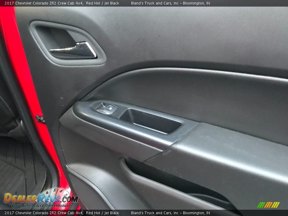 2017 Chevrolet Colorado ZR2 Crew Cab 4x4 Red Hot / Jet Black Photo #33