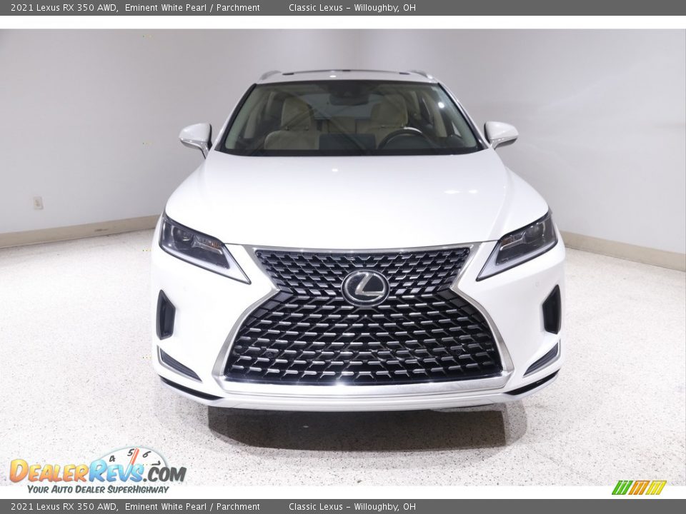 2021 Lexus RX 350 AWD Eminent White Pearl / Parchment Photo #2