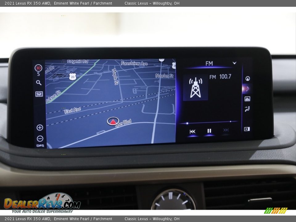 Navigation of 2021 Lexus RX 350 AWD Photo #11