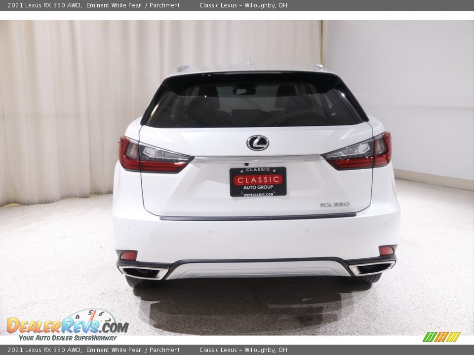 2021 Lexus RX 350 AWD Eminent White Pearl / Parchment Photo #21