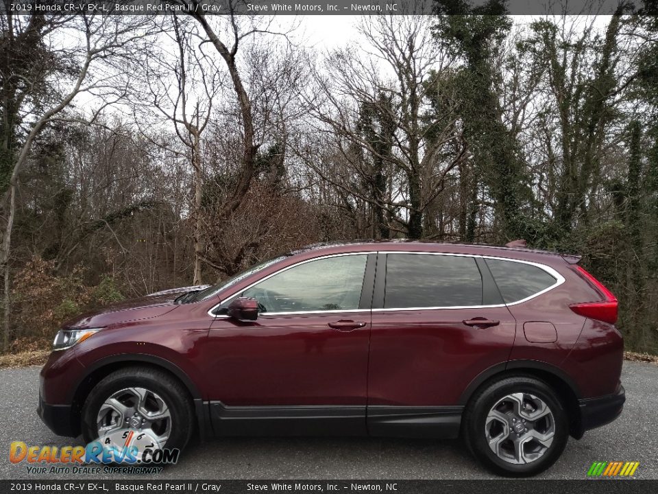 2019 Honda CR-V EX-L Basque Red Pearl II / Gray Photo #1