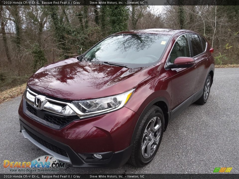 2019 Honda CR-V EX-L Basque Red Pearl II / Gray Photo #2